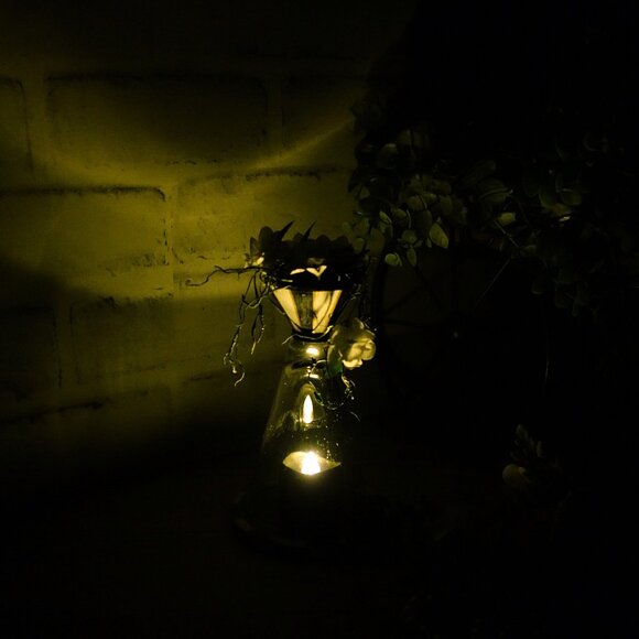 Checked Tea Light Candle Cloche Vintage Cristal d’Arques Durand Glassware Cloche - Picture 10 of 11